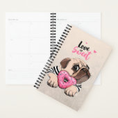 Mops Hunde Liebe ist süßes Geschenk, Mops Lover Ge Planer (Anzeige)