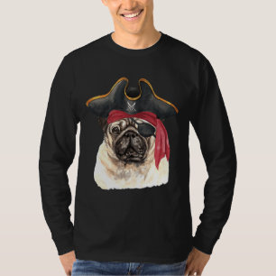 Mops Hunde Pirate Classic T - Shirt 210