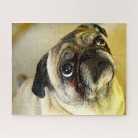 Mops Hunde. Puzzle (Horizontal)