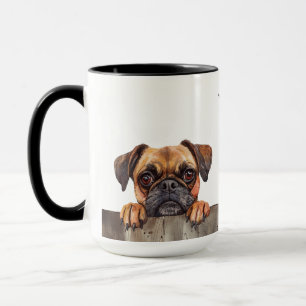 Mops Hunde Tasse