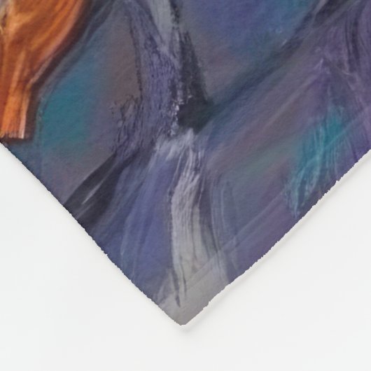 Mops Hunde Trick-oder-Treating in Halloween-Kostüm Fleecedecke (Ecke)