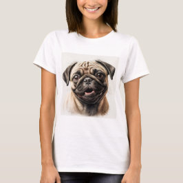 Mops Hundeliebhaber T - Shirt Hund Mutter T - Shir