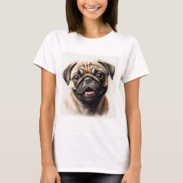 Mops Hundeliebhaber T - Shirt Hund Mutter T - Shir