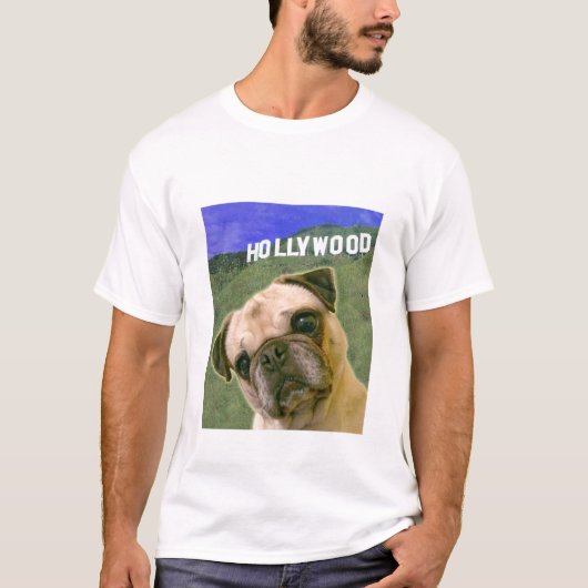 Mops-Hundeproduktions-T - Shirt (Vorderseite)