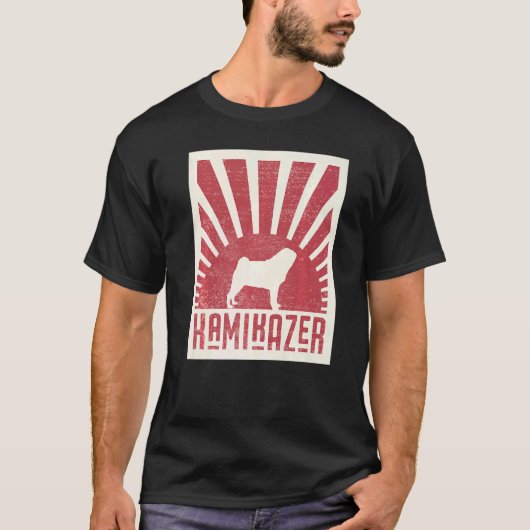 Mops-Hunderasse 12 T-Shirt (Vorderseite)