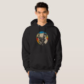 Mops-Hunderasse  23 Hoodie (Vorne ganz)