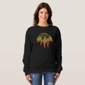 Mops-Hunderasse 43 Sweatshirt (Vorne ganz)