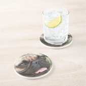 Mops-HundeUntersetzer Untersetzer (Seite)