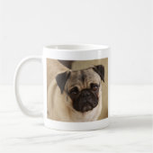 MOPS-HUNDEwelpe Kaffeetasse (Links)