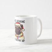Mops I just Freeware Liebe Weihnachten Mops Liebha Kaffeetasse (VorderseiteRechts)