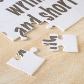 Mops - Ich mag sie Chubby, wütend und Kurz Puzzle (Seite)