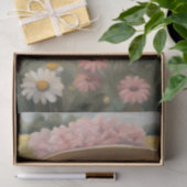 Mops in Bloom: Eine Fantasy-Dekoupage der Blumen Seidenpapier (Geschenk)