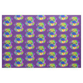 Mops in den Farben Stoff (Fat Quarter (45,7 x 55,9 cm))