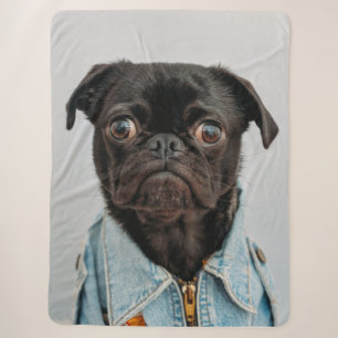 MOPS IN DENIM SHERPADECKE