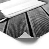 Mops in der Erholung Poster (Ecke)