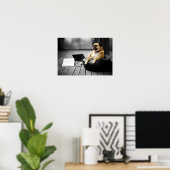 Mops in der Erholung Poster (Heimbüro)