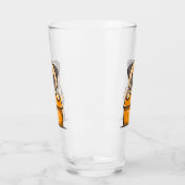 Mops in einem Cup - Cap-Mops-Chino Glas (Links)