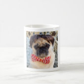 Mops in einer Perücke Kaffeetasse (Mittel)