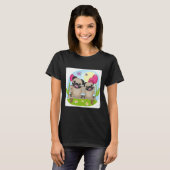 Mops in Liebe Essenzieller T - Shirt 862 (Vorne ganz)
