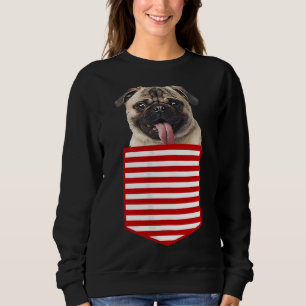 Mops in Pocket Funny Dog Lover Classic T - Shirt 3