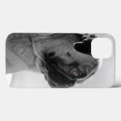 Mops in Profil Case-Mate iPhone Hülle (Rückseite (Horizontal))