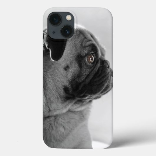 Mops in Profil Case-Mate iPhone Hülle (Rückseite)