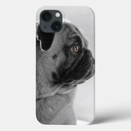 Mops in Profil Case-Mate iPhone Hülle (Rückseite)
