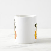 Mops in Pumpkin Kaffeetasse (Mittel)