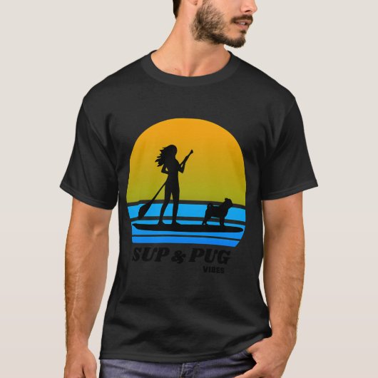 Mops in Tacolook - Lustiger Mops T-Shirt (Vorderseite)