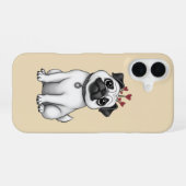 Mops iPhone 16 Hülle (Rückseite (Horizontal))