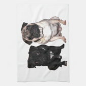 Mops Jack und Richi Küchentuch (Vertikal)