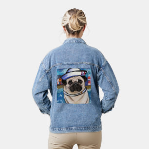 Mops Jeansjacke