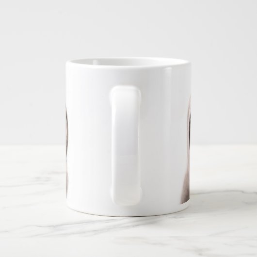 Mops Jumbo-Tasse (Rückseite)