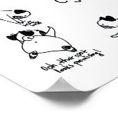 Mops Kack Cycle Poster (Ecke)