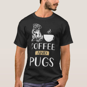Mops Kaffeeküche Kaffee-Junkie T-Shirt