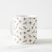 Mops Kaffeetasse (Vorderseite Links)