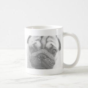 Mops Kaffeetasse