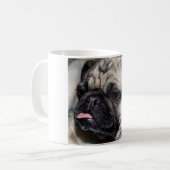 Mops Kaffeetasse (Vorderseite Links)