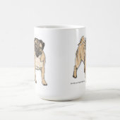 Mops Kaffeetasse (Mittel)