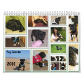 Mops-Kalender 2012 Kalender (Titelbild)