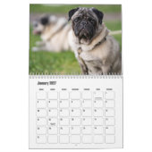 Mops-Kalender Kalender (Jan 2027)