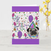 MOPS KARTE (Gelbe Blume)