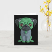 Mops Karte (Gelbe Blume)