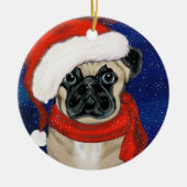 MOPS KERAMIK ORNAMENT (Vorne)