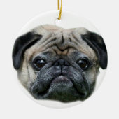 Mops Keramikornament (Vorne)