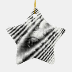 Mops Keramikornament