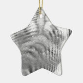 Mops Keramikornament (Links)