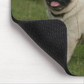 Mops-Keuchen Mousepad (Ecke)