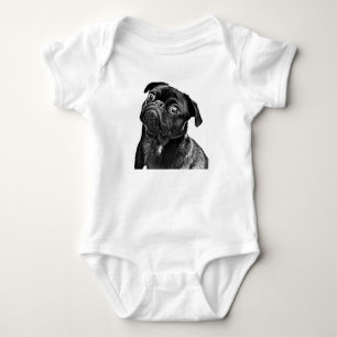 Mops Kinderkarosserieanzug oder ein Stück Baby Strampler