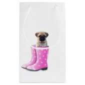 Mops Kleine Geschenktüte (Rückseite)